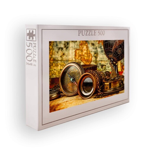 Puzzle, Wallxpert, PZL_0199_500, Multicolor