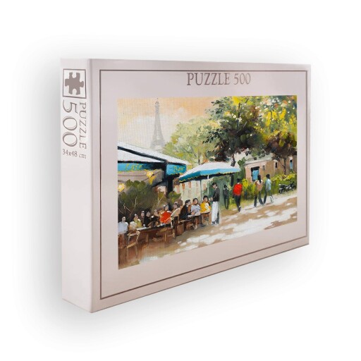 Puzzle, Wallxpert, PZL_02_500, Multicolor