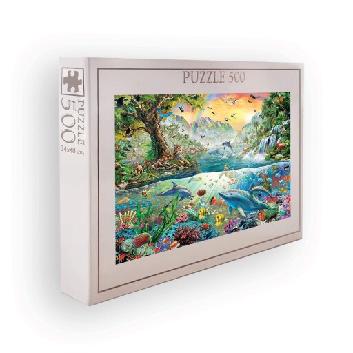 Puzzle, Wallxpert, PZL_040_500, Multicolor