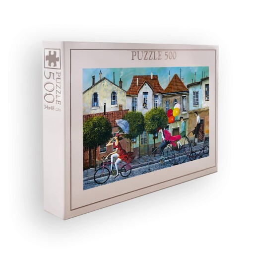 Puzzle, Wallxpert, PZL_043_500, Multicolor
