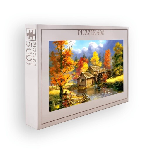 Puzzle, Wallxpert, PZL_048_500, Multicolor