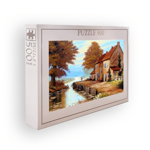 Puzzle, Wallxpert, PZL_05_500, Multicolor