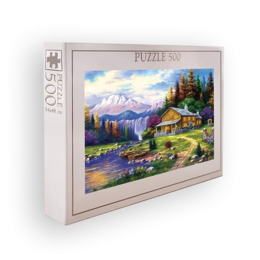 Puzzle, Wallxpert, PZL_050_500, Multicolor