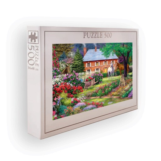 Puzzle, Wallxpert, PZL_053_500, Multicolor
