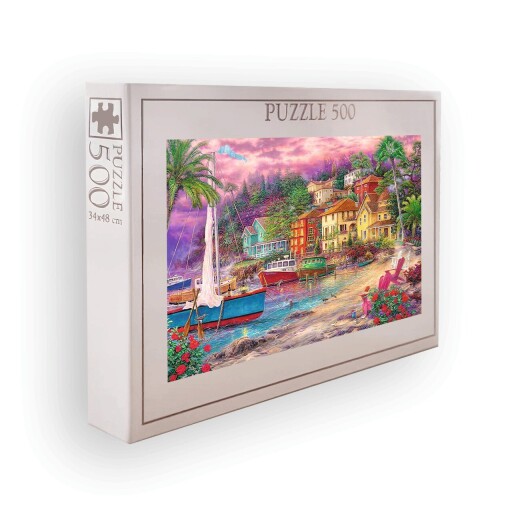 Puzzle, Wallxpert, PZL_054_500, Multicolor