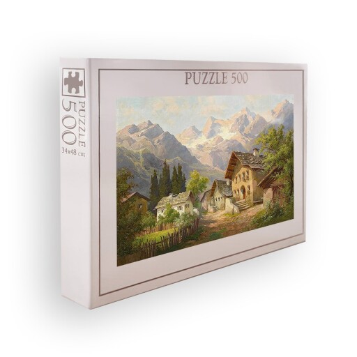 Puzzle, Wallxpert, PZL_055_500, Multicolor