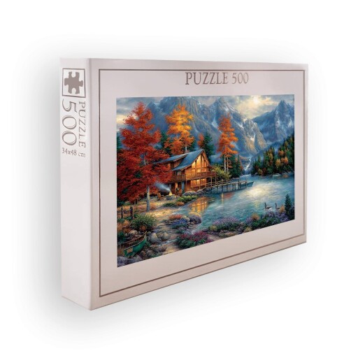 Puzzle, Wallxpert, PZL_057_500, Multicolor