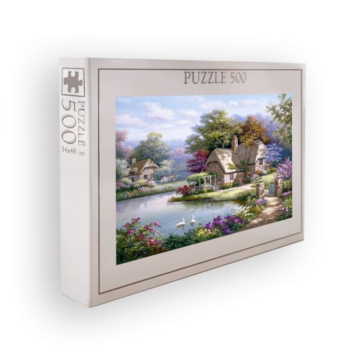 Puzzle, Wallxpert, PZL_068_500, Multicolor