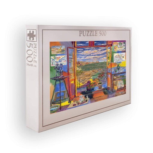 Puzzle, Wallxpert, PZL_073_500, Multicolor