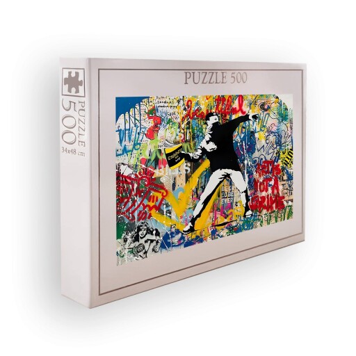 Puzzle, Wallxpert, PZL_075_500, Multicolor