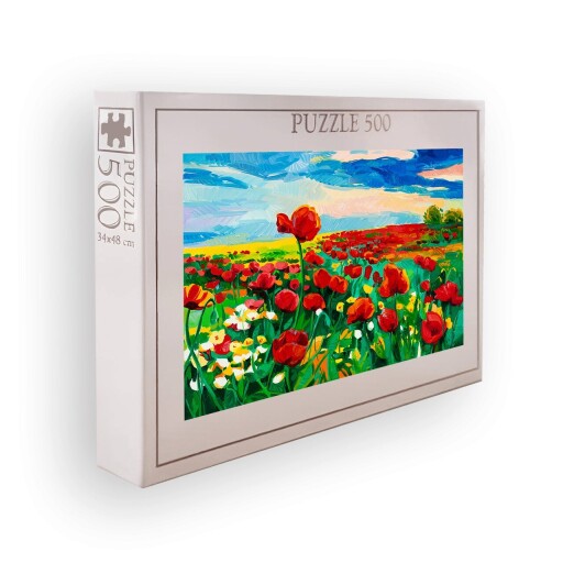 Puzzle, Wallxpert, PZL_088_500, Multicolor