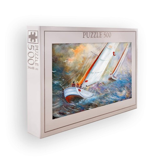 Puzzle, Wallxpert, PZL_090_500, Multicolor