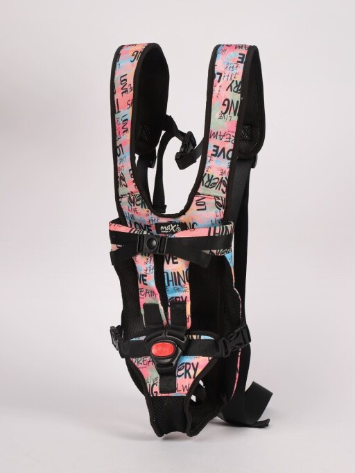 Transportor frontal pentru câini, Paws &amp; Whiskers, Premium, Roz