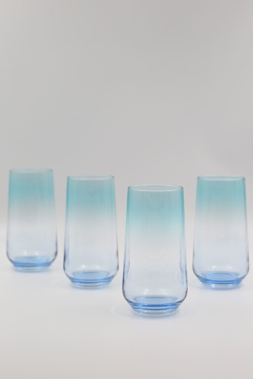 Set pahare, Hermia, 127RKL1151, Albastru / Turcoaz