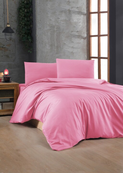 Lenjerie de pat pentru o persoana Single XXL (DE), L'essentiel Maison, Pink, Roz
