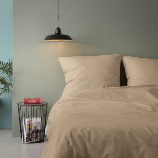 Lenjerie de pat dubla King (FR), L'essentiel Maison, Beige, Bej