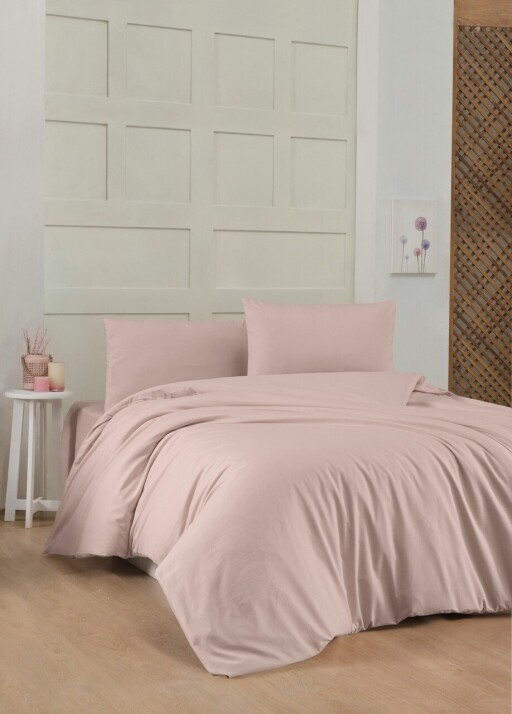 Lenjerie de pat dubla (FR), L'essentiel Maison, Dusty Rose, Roz prafuit