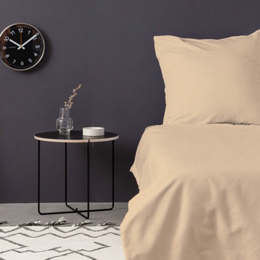 Lenjerie de pat dubla (FR), L'essentiel Maison, De Beige, Bej
