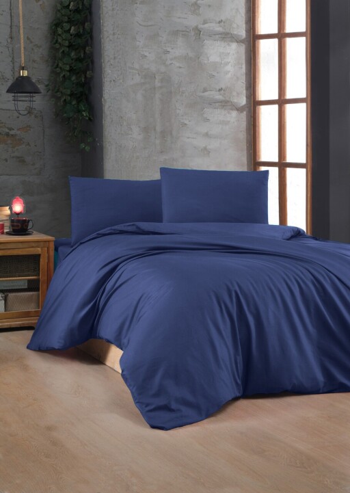 Lenjerie de pat pentru o persoana (DE), L'essentiel Maison, Sax Blue, Albastru