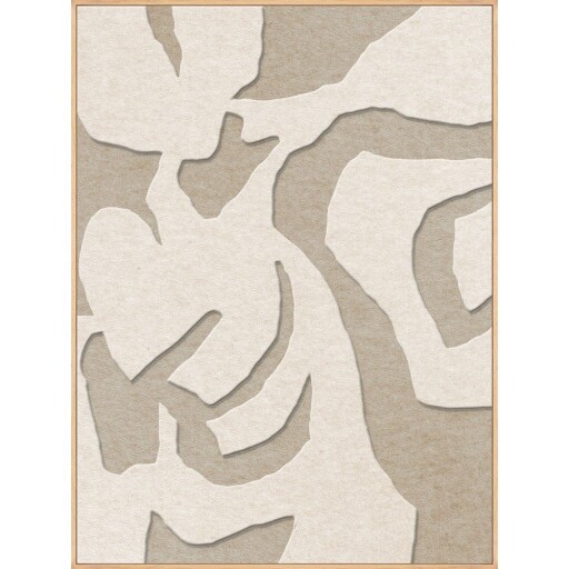 Tablou cu ramă/acustic 3D 90x120 cm Soft Embrace 1 – Malerifabrikken