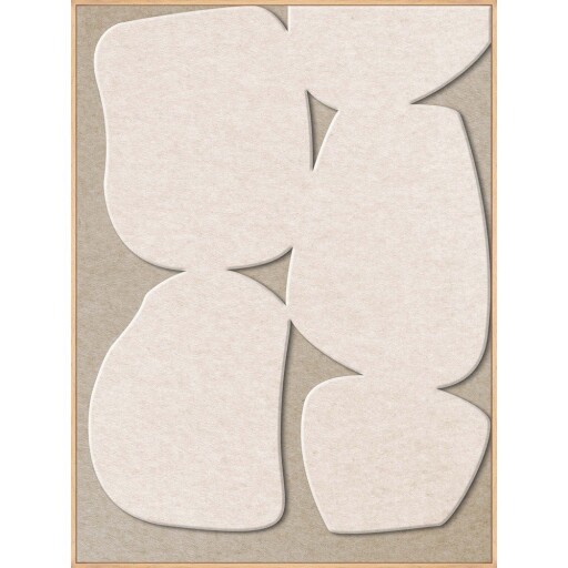 Tablou cu ramă/acustic 3D 90x120 cm Stone Path 1 – Malerifabrikken