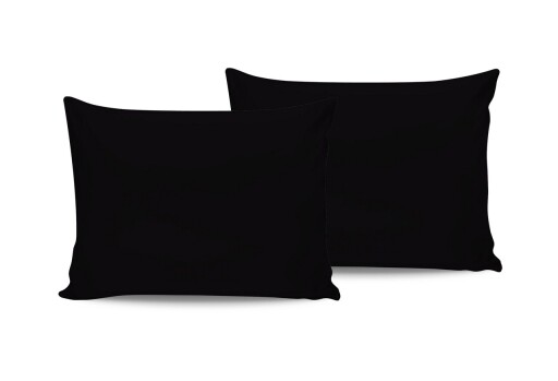 Set 2 fete de perna Satin (EU) (IT), L'essentiel Maison, De Black, Negru