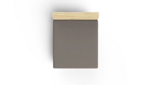 Cearceaf de pat cu elastic Ranforce Single (FR) (IT) (ES) (DE), L'essentiel Maison, Anthracite, Antracit