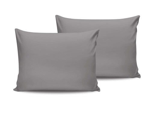 Set 2 fete de perna Satin (EU) (IT), L'essentiel Maison, De Dark Grey, Gri inchis