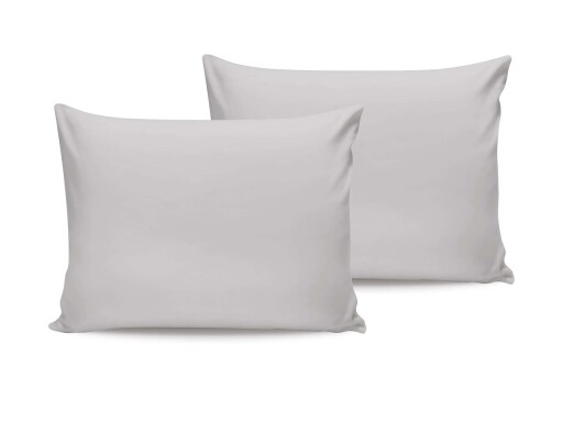 Set 2 fete de perna Satin (EU) (IT), L'essentiel Maison, De Light Grey, Gri deschis