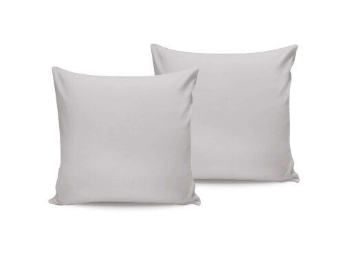 Set 2 fete de perna Satin (FR), L'essentiel Maison, De Light Grey, Gri deschis