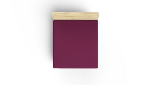 Cearceaf de pat cu elastic Ranforce Double (FR) (IT) (ES) (DE), L'essentiel Maison, Purple, Mov