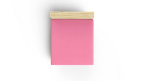 Cearceaf de pat cu elastic Ranforce King (FR) (IT) (ES) (DE), L'essentiel Maison, Pink, Roz