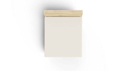 Cearceaf de pat cu elastic Ranforce Super King (FR) (IT) (ES) (DE), L'essentiel Maison, Cream, Crem
