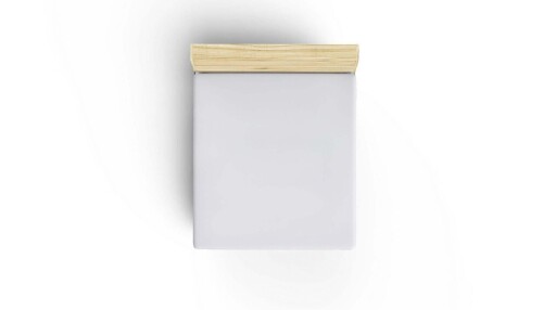 Cearceaf de pat cu elastic Ranforce Single XL (DE), L'essentiel Maison, White, Alb