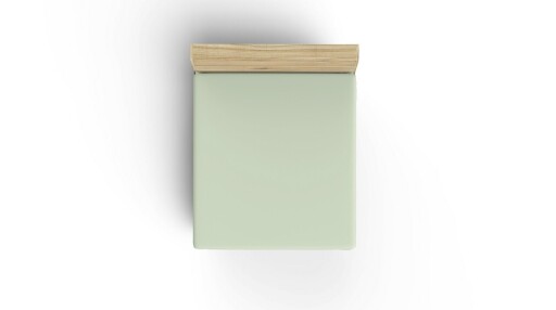 Cearceaf de pat cu elastic Ranforce Queen XL (DE), L'essentiel Maison, Light Green, Verde deschis