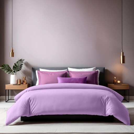 Husa de pilota Ranforce Double (FR) (IT) (DE), L'essentiel Maison, Tonne Viole, Lila