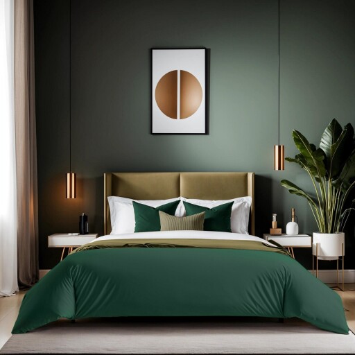 Husa de pilota Ranforce Double (FR) (IT) (DE), L'essentiel Maison, Tonne Verte, Verde inchis
