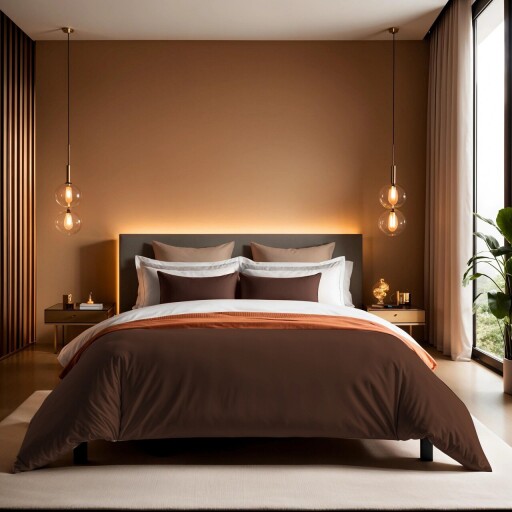 Husa de pilota Ranforce Single (FR), L'essentiel Maison, Tonne Brune, Maro inchis