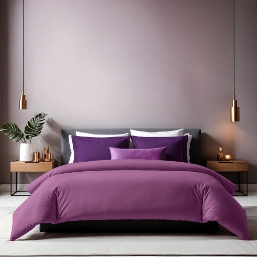Husa de pilota Ranforce Single XXL (DE), L'essentiel Maison, Tonne Viole, Mov