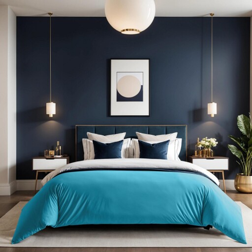Husa de pilota Ranforce Single XXL (DE), L'essentiel Maison, Tonne Bleue, Turcoaz