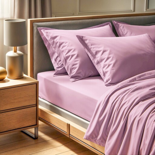 Cearceaf de pat cu elastic Ranforce Double XL (FR) (IT) (ES) (DE), L'essentiel Maison, Tonne Rosse, Roz prafuit