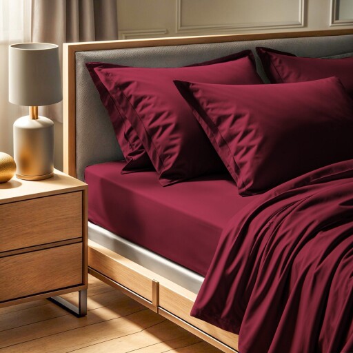 Cearceaf de pat cu elastic Ranforce King (FR) (IT) (ES) (DE), L'essentiel Maison, Tonne Rosse, Roz prafuit