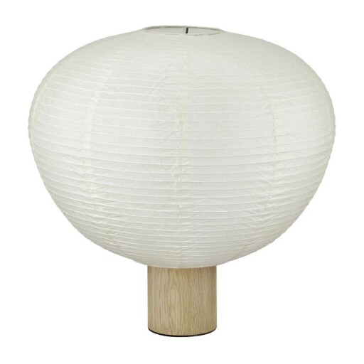 Veioză albă/în culoare naturală cu abajur din hârtie (înălțime 45 cm) Kami – Blomus