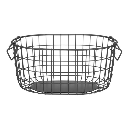Coș de depozitare din sârmă din metal 37x27x17 cm Kago M – Blomus