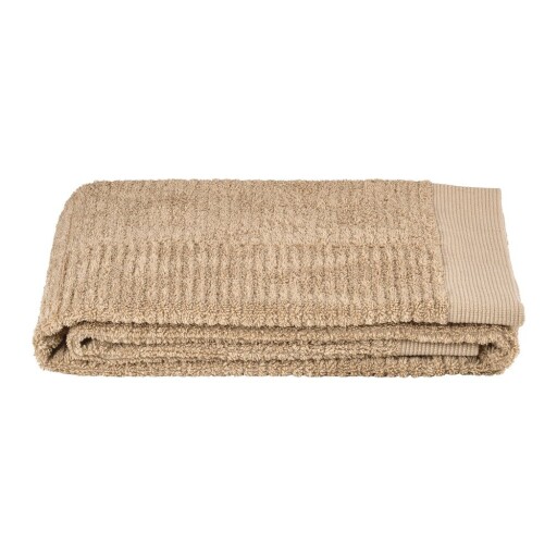 Prosop bej din bumbac din frotir 70x140 cm Classic – Zone
