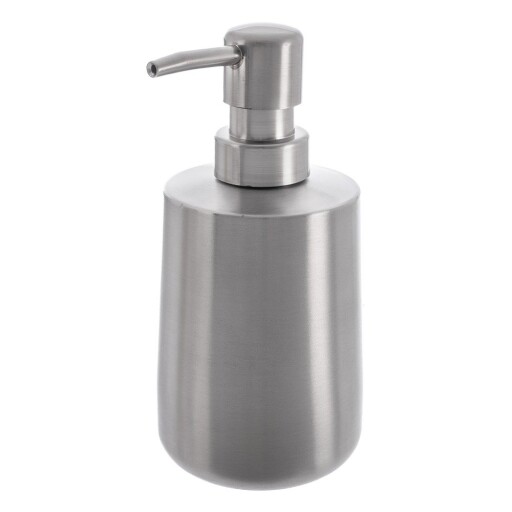 Dozator de săpun lichid argintiu mat din oțel inoxidabil 450 ml – Orion