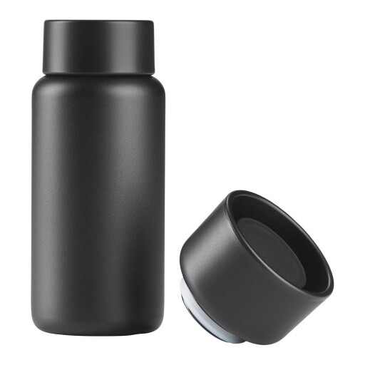 Cană termos neagră din oțel inoxidabil 400 ml Singles – Zone