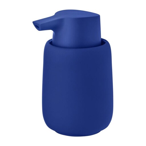 Dozator de săpun lichid albastru din ceramică 250 ml Sono – Blomus