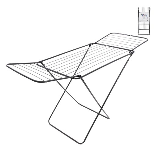 Uscător de rufe negru/gri antracit 15 m – Orion