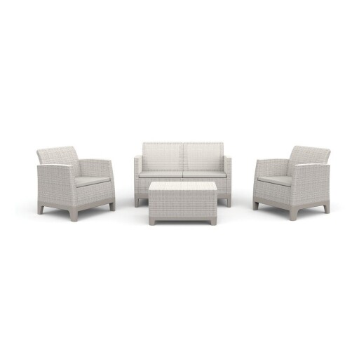 Set mobilier de grădină grej pentru 4 persoane Scandi Forma – Keter